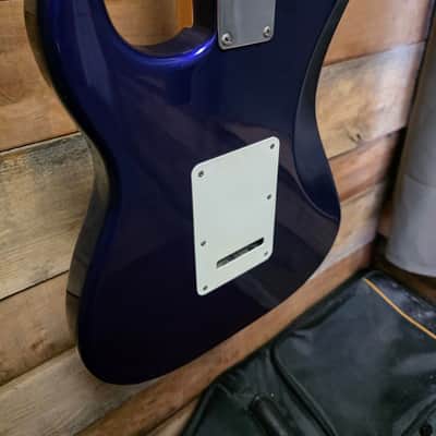 2001 Fender Standard Stratocaster SSS MN - Midnight Blue image 14