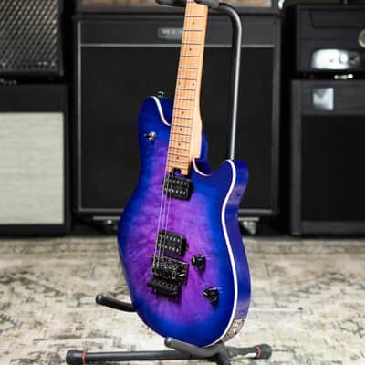 EVH Wolfgang WG Standard QM Electric Guitar - Northern Lights image 11