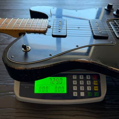 Friedman Vintage T Aged Guitar - Black (Medium/Heavy Aging) image 12