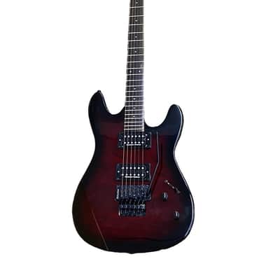 Framus Diablo Progressive X in Burgundy Blackburst w/Seymour Duncans and Floyd Rose image 2