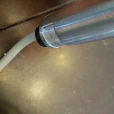 Sonotone CM-11 Space-age Ceramic Hi-Z Mic with stand 1960s Brushed Stainless image 3