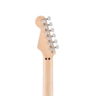 EVH Striped Series Circles, Maple Fingerboard W/Gig Bag - White and Black image 5
