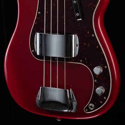 Fender Custom Shop 1962 Precision Bass Closet Classic Dakota Red Brazilian (398) image 1