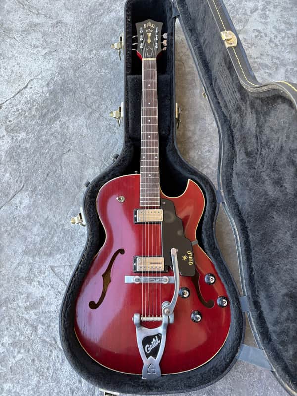 Guild Starfire III Cherry 1965 | Reverb