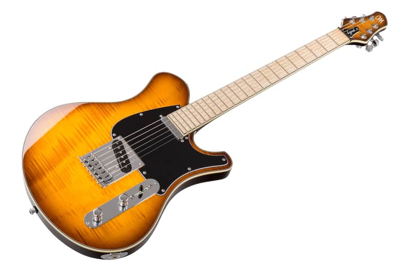 Mayones Legend T22 - Trans Amber Burst Gloss | Reverb