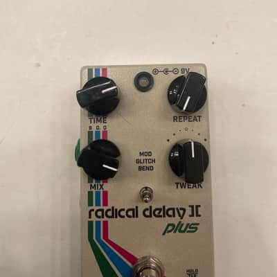 Alexander Pedals Radical Delay II Plus Digital Echo Guitar Effect Pedal image 2