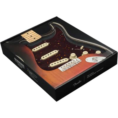 Fender Pre-Wired Strat Pickguard Custom '69 SSS (Tortoise Shell) - Single Coil Pickup for Guitars image 3