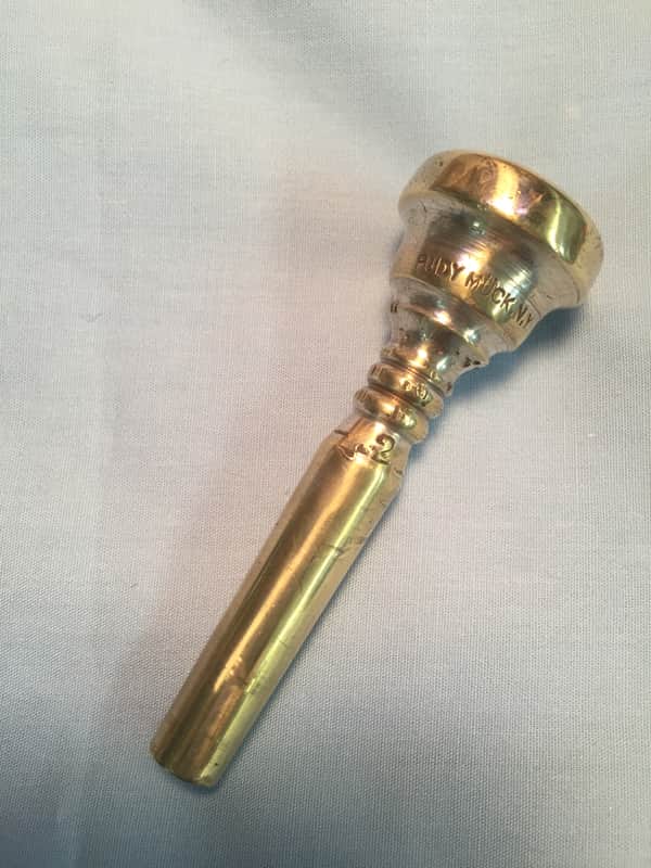 Rudy Muck NY Vintage Trumpet Mouthpiece c.1940’s Stamped 2-Very Good Condition! image 1