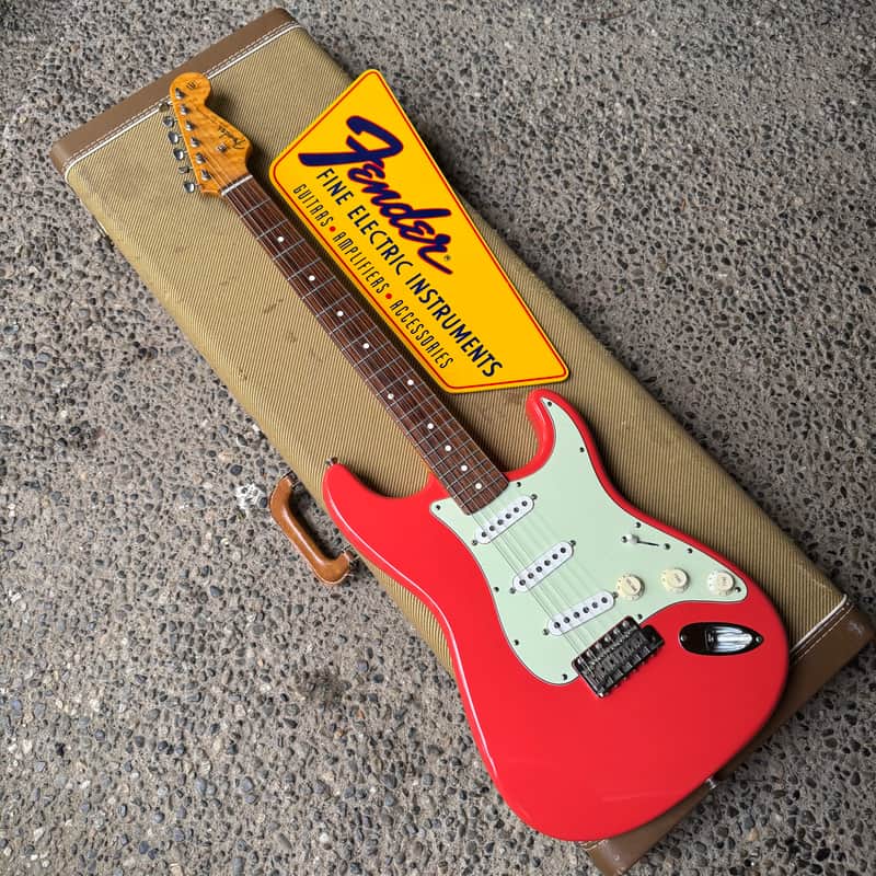 1994-1995 Fender Custom Shop 1962 ‘62 1960s Stratocaster - Fiesta Red image 1