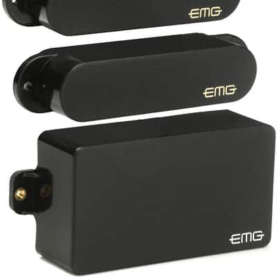 EMG 81 85 Set Brushed Black Chrome | Reverb