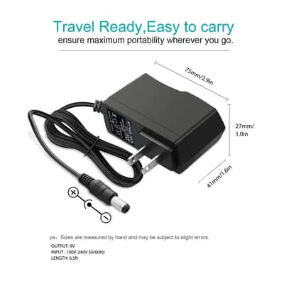 9V AC DC Power Supply Adapter Charger for BOSS Roland PSB-1U PSB1U Effect Pedal and GT-10 GT-10B BCB-60 Multi-Effects Guitar - Reliable Power Source for Your Music Gear image 4