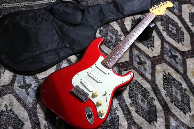 Fender Japan ST-62 Candy Apple Red Modified w/ Monty's Full Monty