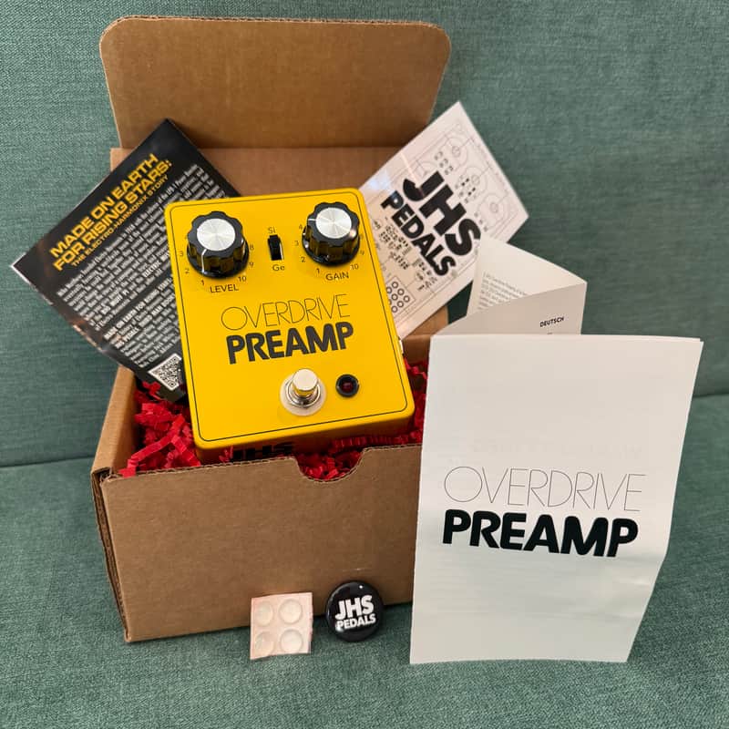 JHS Overdrive / Preamp Limited Edition 2026 - Yellow