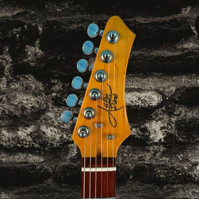 Aslin Dane AST-4 Strat style with glossy maple fingerboard - Vintage Sunburst image 9