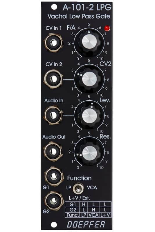 Doepfer A-101-2v LPG Low Pass Gate eurorack module, vintage edition. image 1