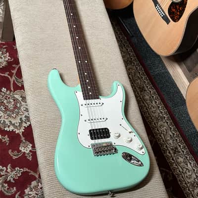 Suhr Classic S Antique Surf Green Electric Guitar - with Suhr Hard Case! image 2