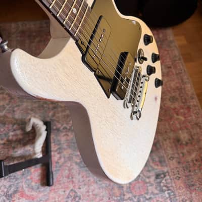 Gibson Gibson USA Les Paul DC Special Faded - Worn White 2006 - worn white image 6