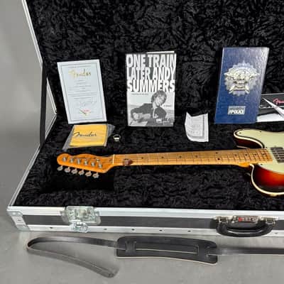 Fender 2007  Custom Shop Andy Summers Telecaster Zertifikat Case 2007 - sunburst image 14