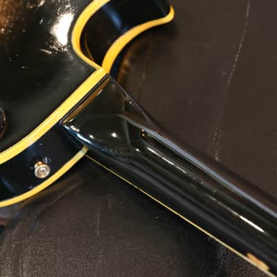 Vintage! 1976 Gibson Les Paul Custom Electric Guitar Black Ebony + HSC image 19