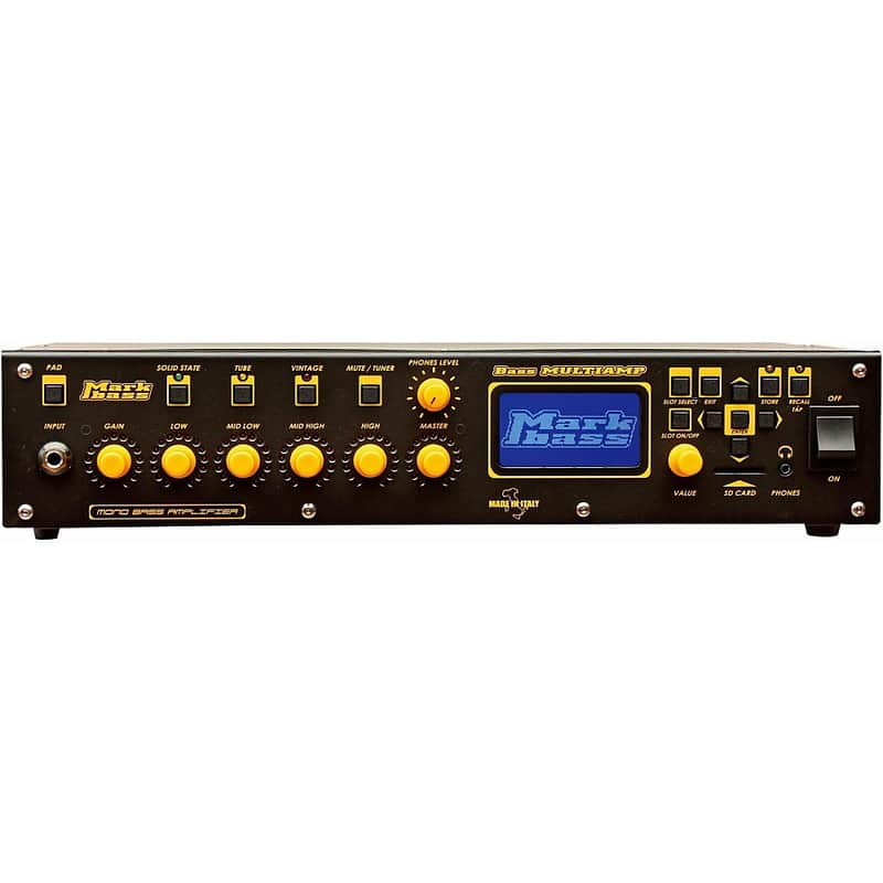Markbass Bass Multiamp 500-Watt Bass Amp Head image 1