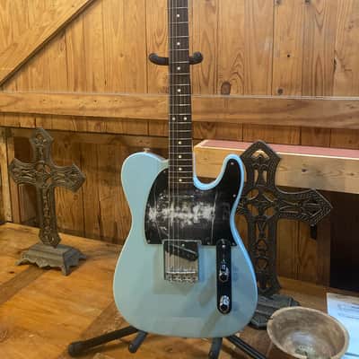 Fender Vintera II '60s Telecaster with Rosewood Fretboard 2023 - Present - Sonic Blue image 1