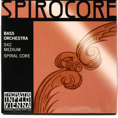 Thomastik-Infeld S42 Spirocore Orchestra Double Bass String Set - 4/4 Size image 2