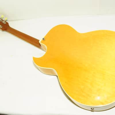Greco FA67-75 1987 Full Acoustic Electric Guitar Ref.No 3951 image 11