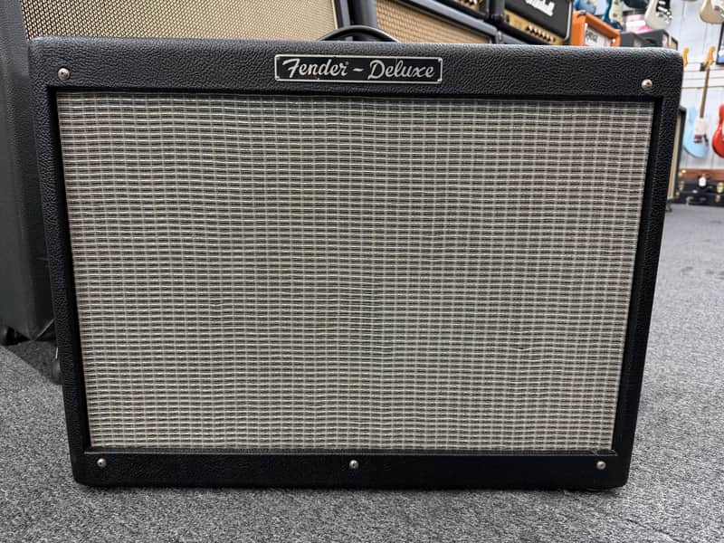 Fender Hot Rod Deluxe 112 Enclosure 80-Watt 1x12" Guitar Speaker Cabinet 2011 - Black image 1