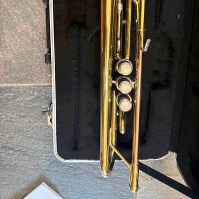 Palatino brand Trumpet with case and  mouthpiece image 5