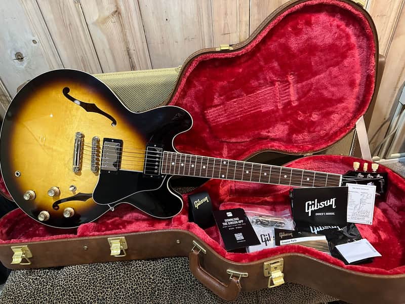 Gibson ES-335 Dot 2020 - 2026 - Vintage Gloss Burst image 1