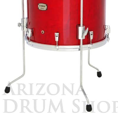 YAMAHA Absolute Hybrid Maple 16x15 Floor Tom, Red Autumn - NEW image 2