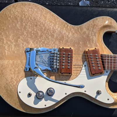 1986 Mosrite Joe Maphis Custom by Semie Moseley Birdseye Maple Signed One-of-a-kind Rare Vintage image 5