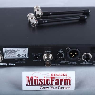 Audio Technica 2000 Series Handheld Wireless Mic Microphone System image 10