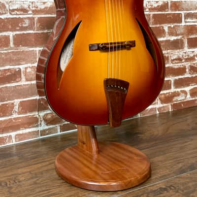 Tim Bram Sunburst Mahogany Tribute Archtop (Display Guitar/Never Previously Owned) Authorized Dealer image 6