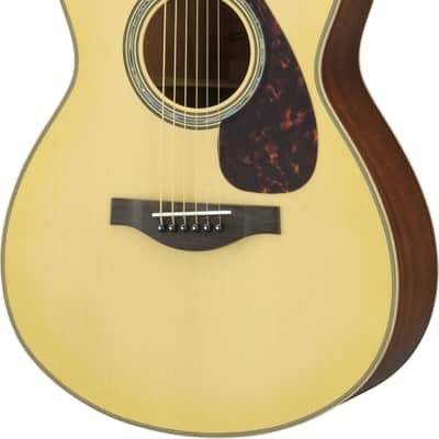 Yamaha LS16M Grand Concert Acoustic-Electric Guitar, Solid Spruce Top image 2
