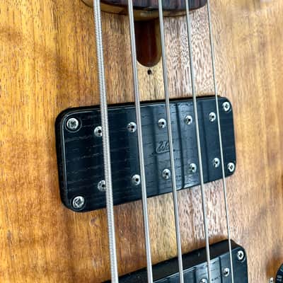 Wal Mk2 Mark 2 5-String Bass Guitar 1988 - Natural image 4
