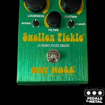 Way Huge WHE401S Swollen Pickle MkIIs Jumbo Fuzz 2016 - 2021 - Green - X18776 image 2