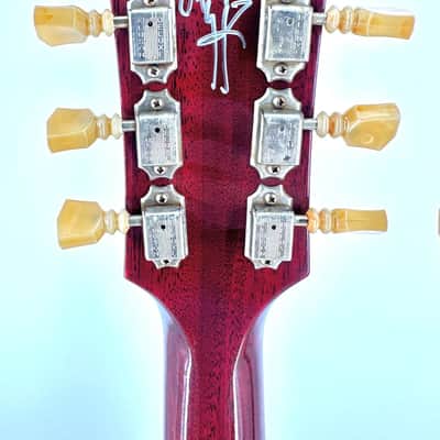Gibson Custom Jimmy Page 1969 EDS-1275 Doubleneck Collector’s Edition Aged, Played & Signed - Cherry image 11