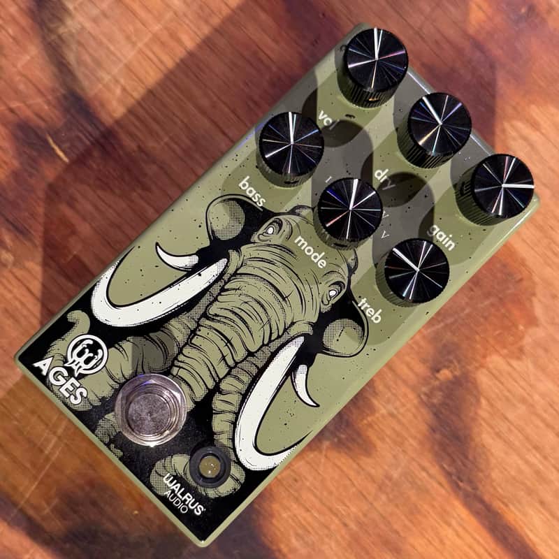 Walrus Audio Ages Five-State Overdrive 2020 - Present - Olive Green image 1