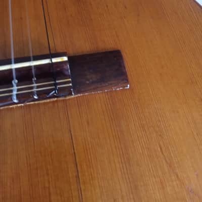 Mystery History Guitar Old guitar2 1940-1955 - Natural image 6