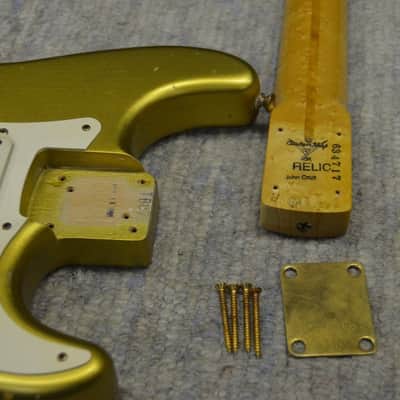 FENDER USA Custom Shop Cunetto 50th Anniversary LTD Relic Stratocaster image 3