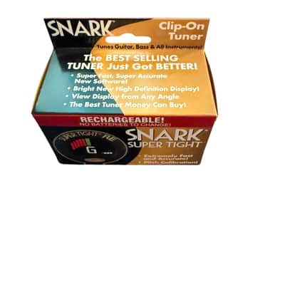 Snark ST-8 Super Tight Clip On Tuner Black No Battery Rechargeable Guitar/ Bass / All Instruments image 4