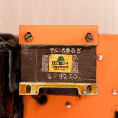 1970 Orange Matamp SL-100 Slave Amplifier w/ GEC KT88 Quad, Ormat image 19