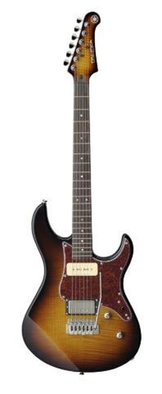 Yamaha Pac611vfm Tobacco Brown Sunburst Electric Guitar image 1