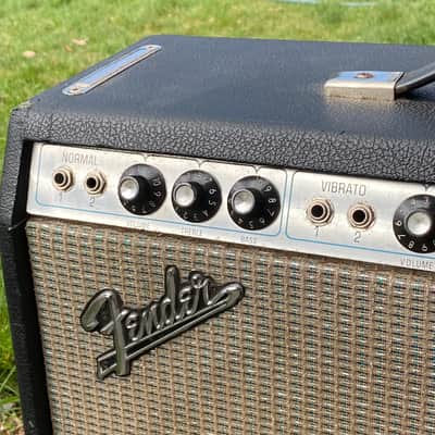 1969-1970 Fender Deluxe Reverb Silverface image 7