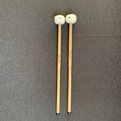 Vintage Black Swamp Medium Bamboo Timpani Mallets image 2