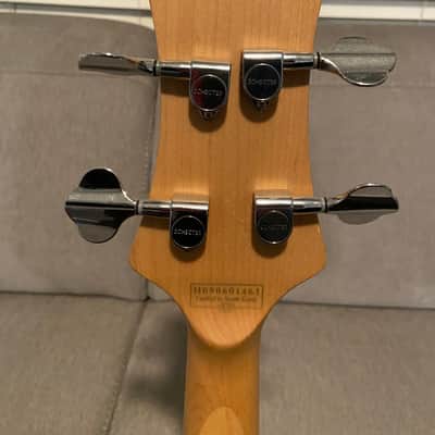 Schecter Diamond Series Stargazer Bass 2000s - Crimson Ghost image 5