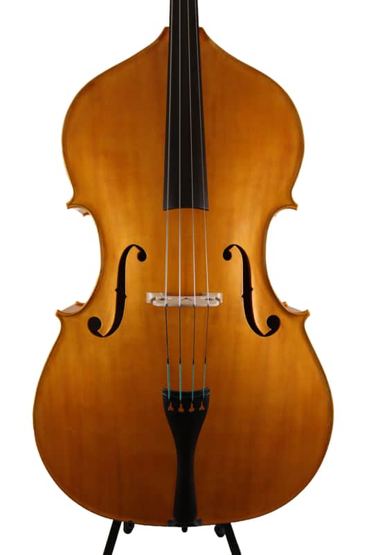 3/4 Double bass, Fried Van Doorslaer, Exeter, 2024, handmade image 1