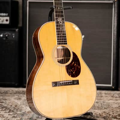 Santa Cruz 00 Acoustic Guitar - Sitka Spruce/Ebony with Hardshell Case image 14