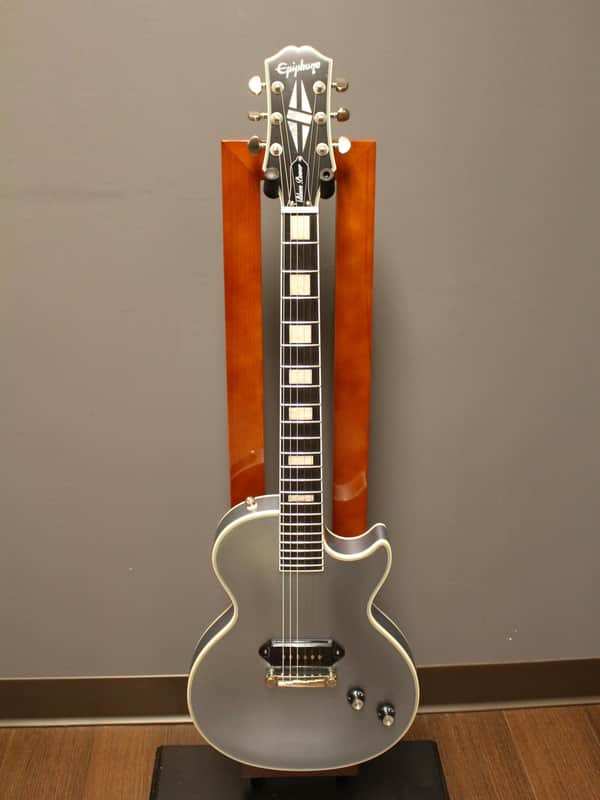 Epiphone Jared James Nichols "Blues Power" Les Paul Custom Electric Guitar Aged Pelham Blue w/Case image 1